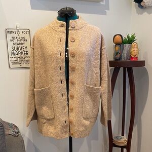 J. Crew Tan Women's Milano Cardigan Sweater